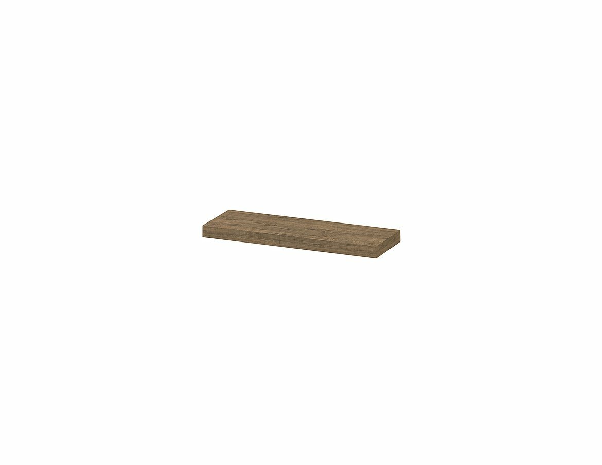 Wandplanken |Wandplank incl. blinde bevestiging en voor- en zijkanten afgekant |60 x 20 x 3,5