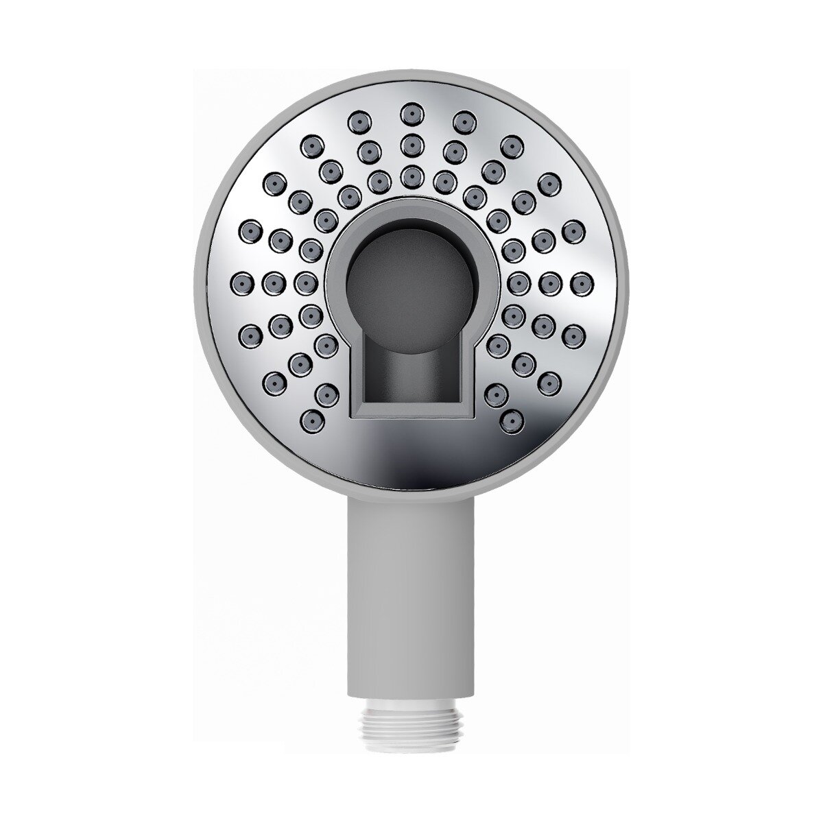 Clou - Kaldur Handdouche, Grijs Soft-touch, Met 1/2" Aansluiting, Universeel Toepasbaar