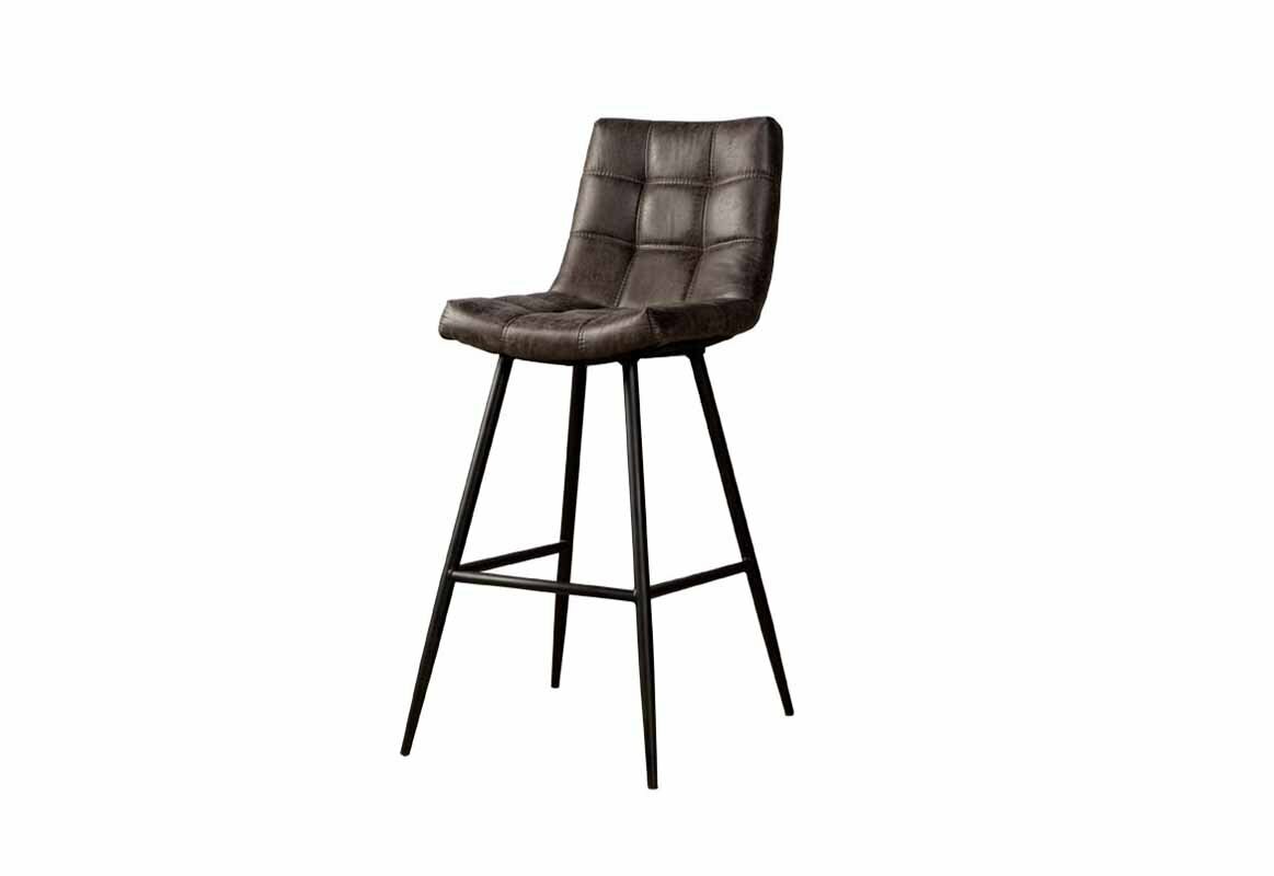 Navarra barstool | 55x41x105 | Antraciet - TWR-Navarra-bs-NC0118