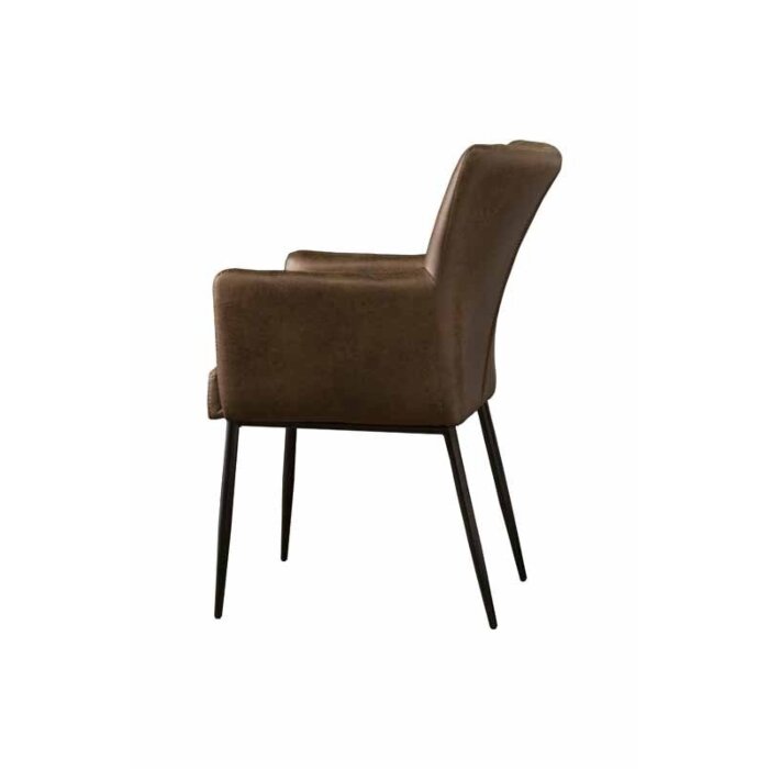 Toledo armchair | 63x56x89 | Lichtbruin - TWR-Toledo-ac-NC0023