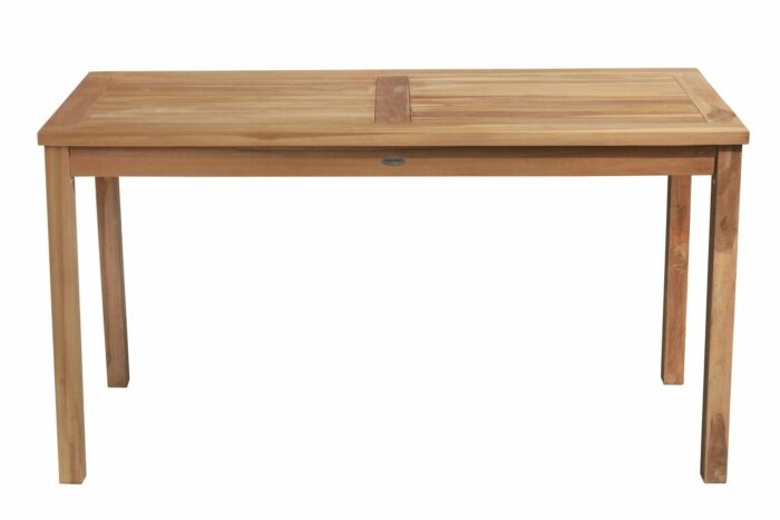 Teak Tuintafel | 140x60x75 | Balkontafel Teakhout - DEVI-ST014