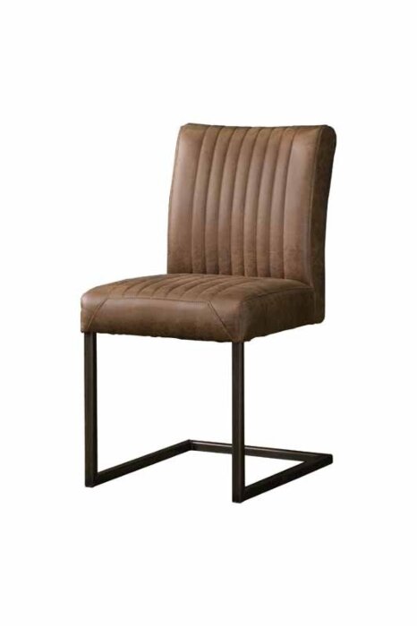 Ferro sidechair | 61x47x88 | Lichtbruin - TWR-Ferro-sc-NC0011